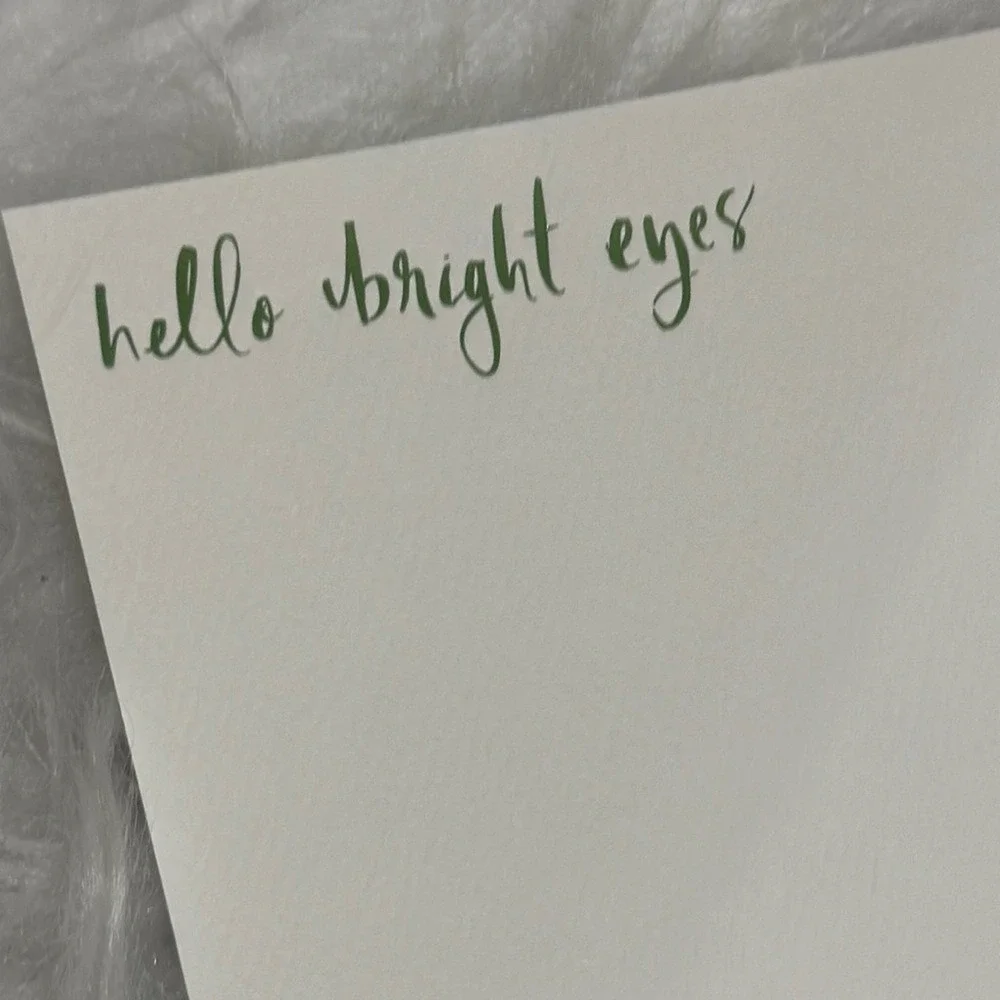 Clinique x Kate Spade New York Stationery Set Hello Bright Eyes Note Cards New